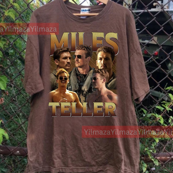 Limited Miles Teller Vintage T-Shirt, Gift For Women and Man Unisex T-Shirt