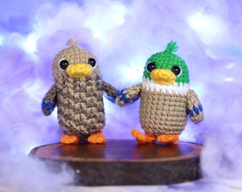 Einfache Amigurumi Enten Häkelanleitung