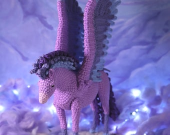 Pegasus crochet pattern mod