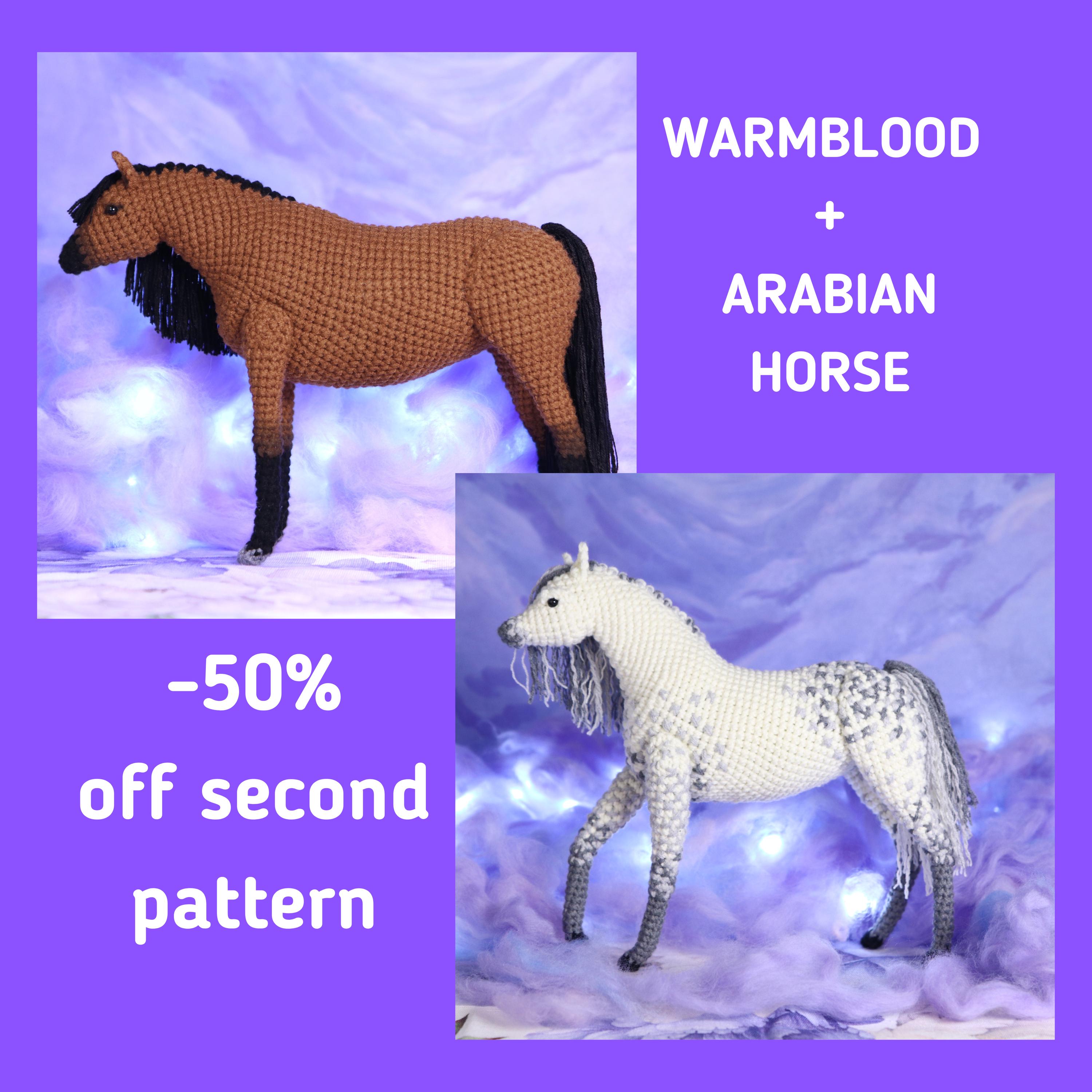 Warmblood and Arabian Horse Pattern Pack