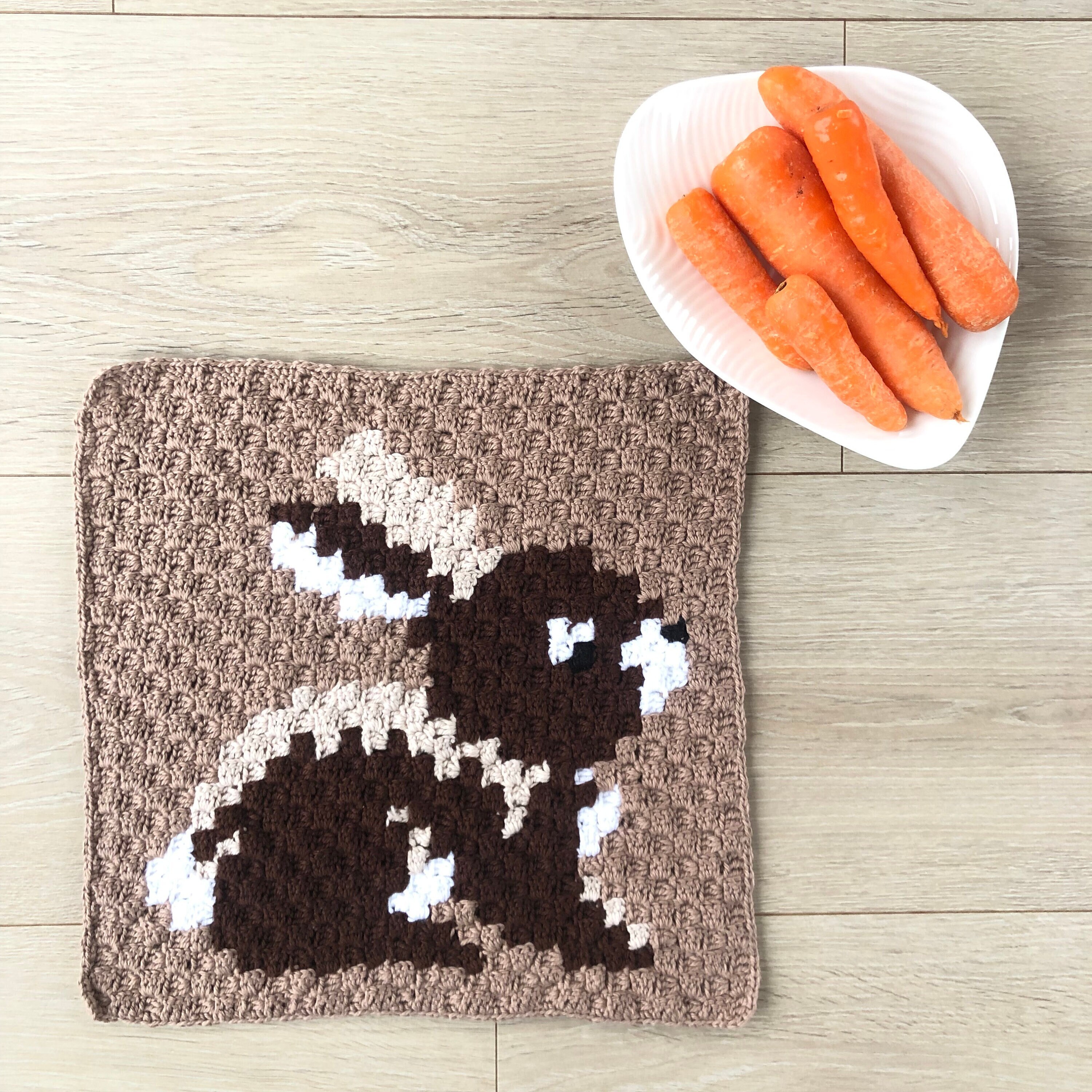 Rabbit Crochet Pattern | Corner to Corner (c2c) Rabbit Crochet Pattern ...