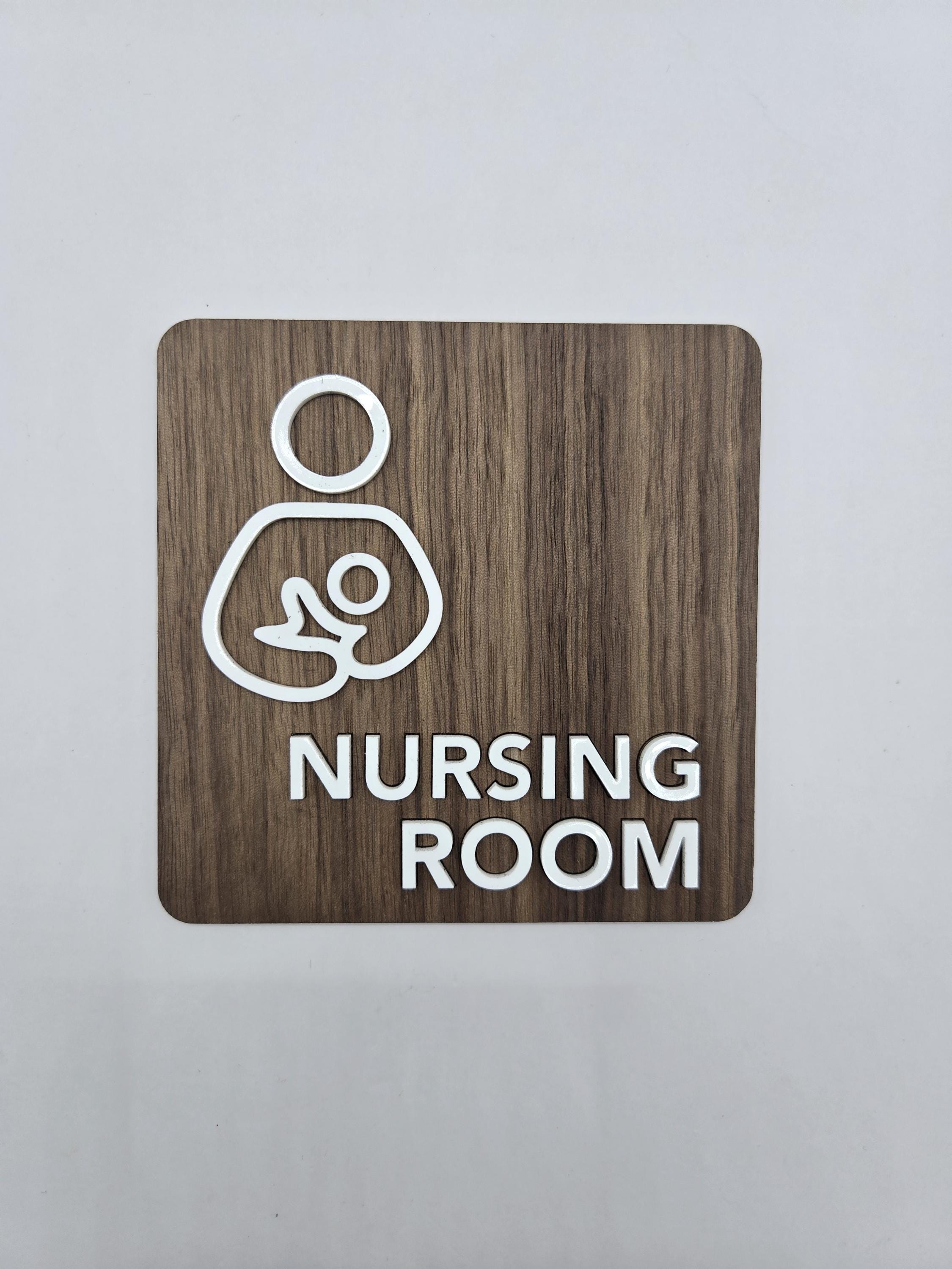 Breastfeeding Wooden Sign, Nursing Room Door Decor, Rustic Wall Sign ...