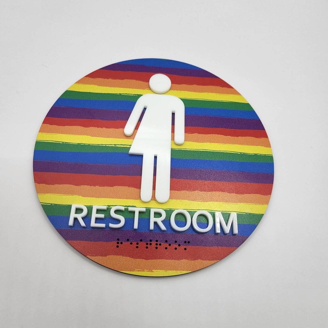 Transgender Bathroom Signs Gender Neutral Disabled Toilet - Etsy