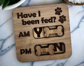 Mini daily remaining, pet food tracker, vitamins/medicine intake, new puppy gift