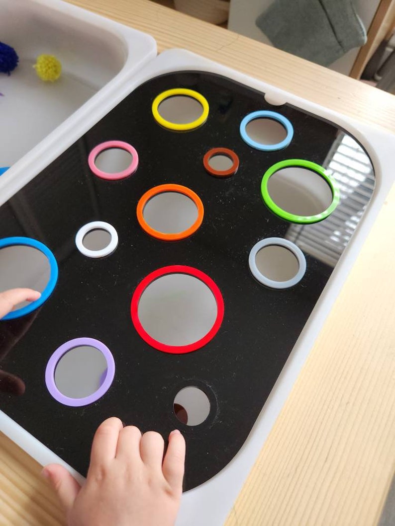 Color Sorting Lid for Ikea Trofast Bin Montessori Play and Etsy