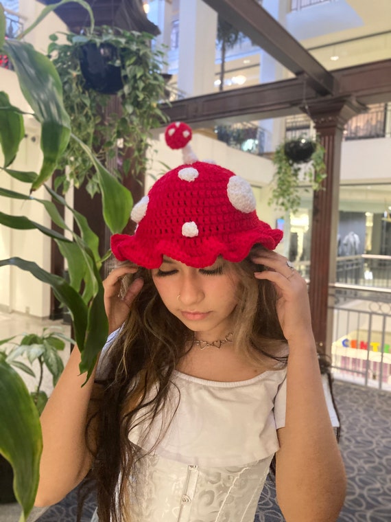 Mushroom Bucket Hat - Etsy Canada