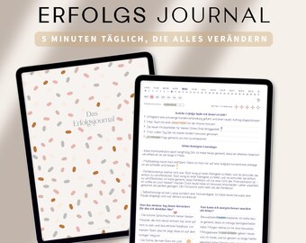 iPad Erfolgsjournal | Digitales Erfolgstagebuch für iPad & Tablets | 5 Minuten Routine für mehr Erfolg |  Journal PDF für GoodNotes uvm.