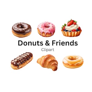 Donuts & Friends Clipart