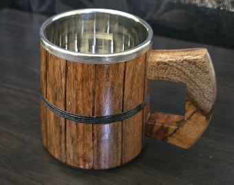 木製ティーカップ | 天然木製カップ | 手作りコーヒーマグ