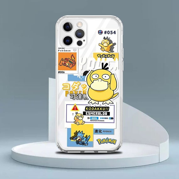 Pokemon Transparent Cases, iPhone 14 13 12 11 Pro Max Case iPhone 13 12  Mini Case iPhone XR Case iPhone 8 Plus iPhone SE Case 