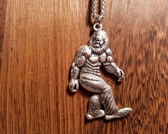 Bigfoot Necklace Sasquatch Charm Adjustable Jewerly - Etsy