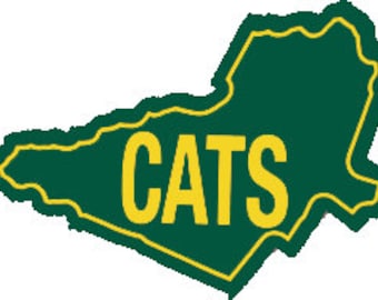 Catskill Park Outline Vinyl Sticker Waterproof Decal Laptop Wall Window Bumper Sticker