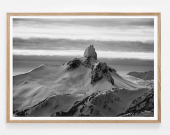 Black Tusk Mountain Print: Whistler Canada Landscape (Digital Download)