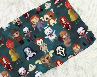 Cute Killer Printed  Cotton Fabric By The Yard
