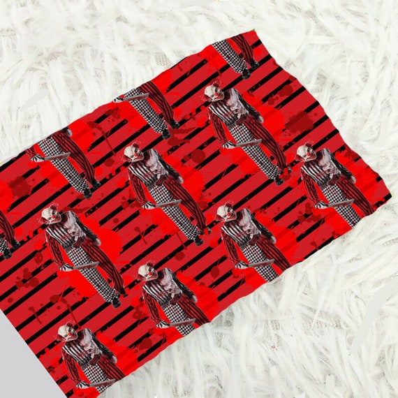 Visual Arts KIller JOker Yellow Printed Fabric By The Yard Fabric etna