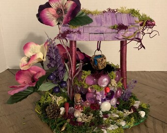 Wishing Well Fairy Garden Well Miniature Well Mini Garden - Etsy