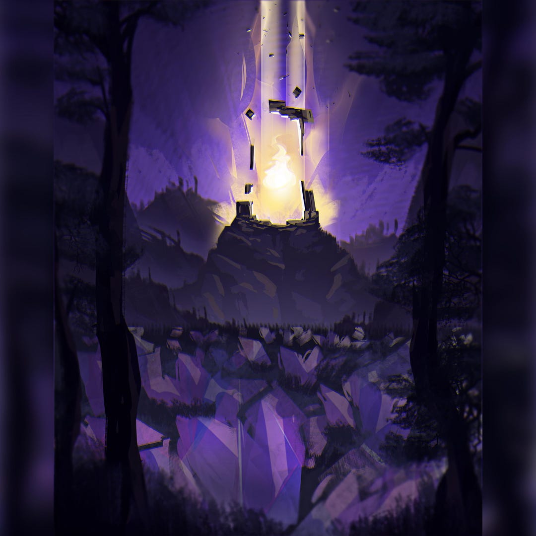 Rift - 11x17 Original Art Print - Etsy