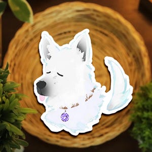 Scratch Baldurs Gate 3 Glossy Waterproof Sticker