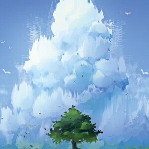 Up - 5x7 Art Print