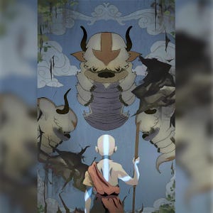 Last Nomad - 11x17 ATLA Inspired Art Print