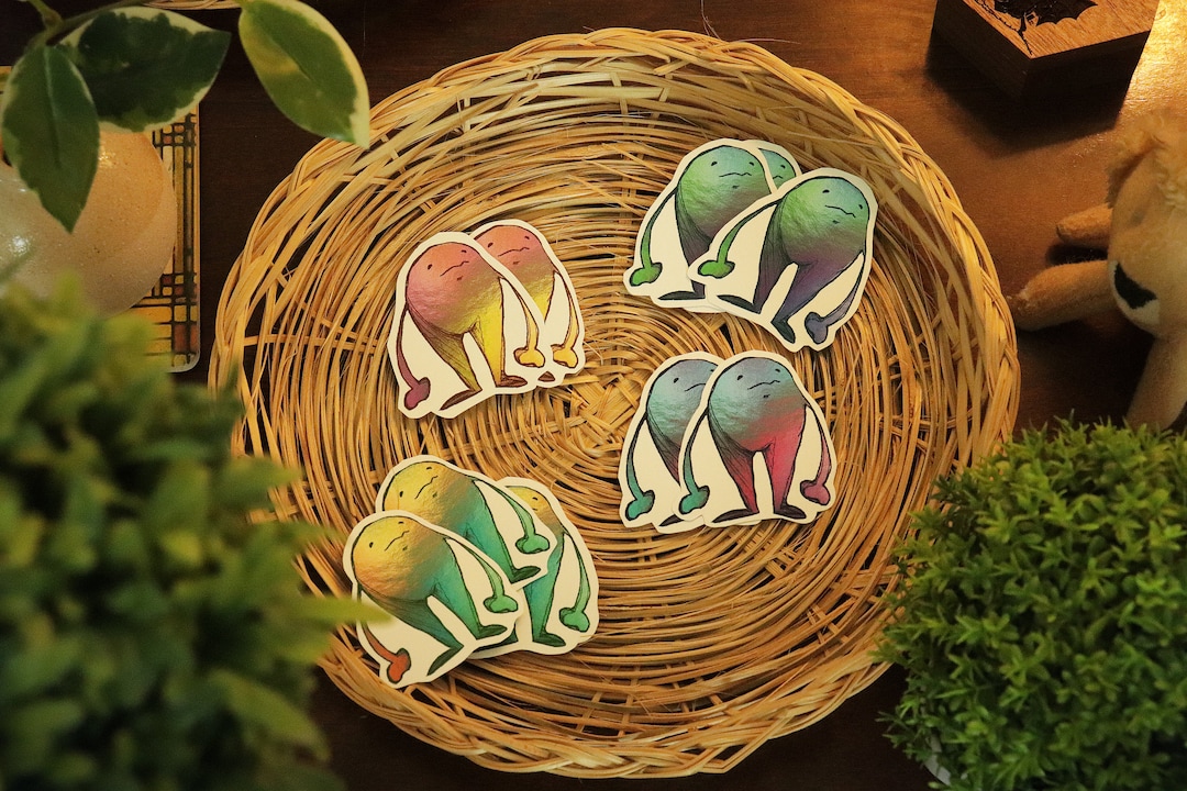 Pretty Man Stickers Cute Dudes Waterproof Sticker Pack! - Etsy