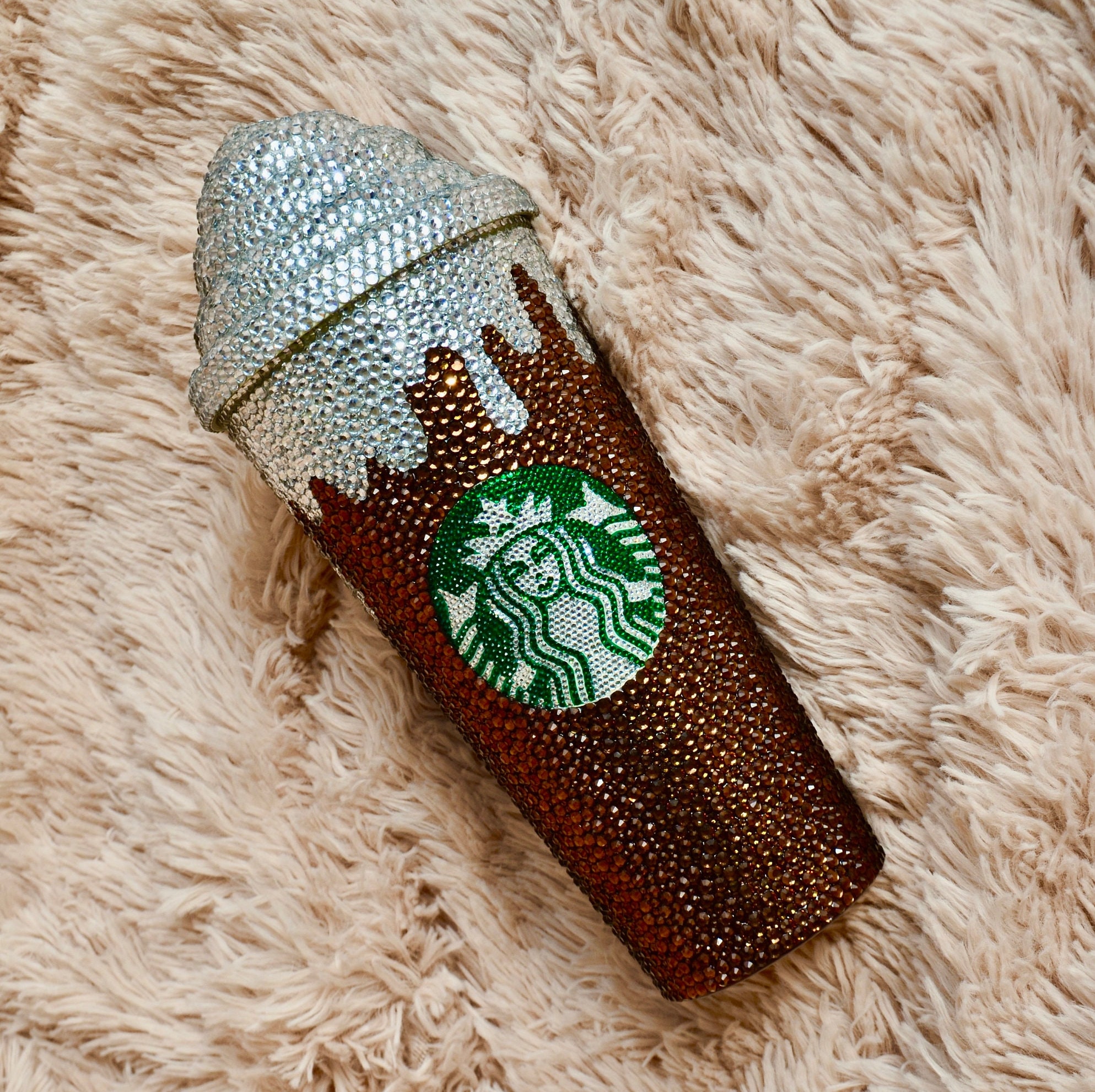 Starbucks Fashion Customized Cup with Rhinestones – Pink Fashion Nyc
