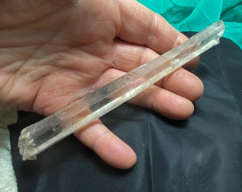 5 3/4 inch Diamantina Crystal from estate, Brazil mines, Crystal Quartz Point, Crystal Healing, Reiki, 1.3oz, 36gr