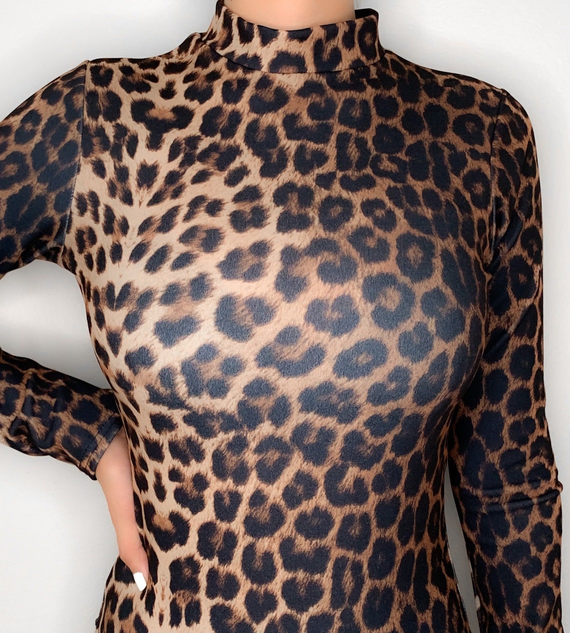 Leopard Bodysuit Cheetah Bodysuit Animal Print Bodysuit Etsy