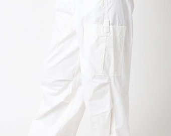 Pantalon parachute | Pantalon blanc | Pantalon parachute blanc | Pantalon ample