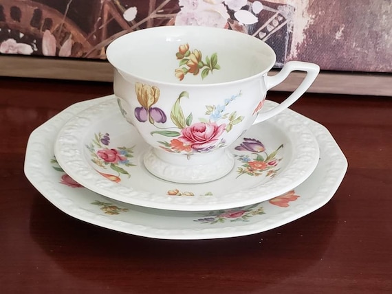 Rosenthal　『CLASSIC ROSE』ティーセット　13点 Vintage Rosenthal Group Porcelain Classic Rose Collection