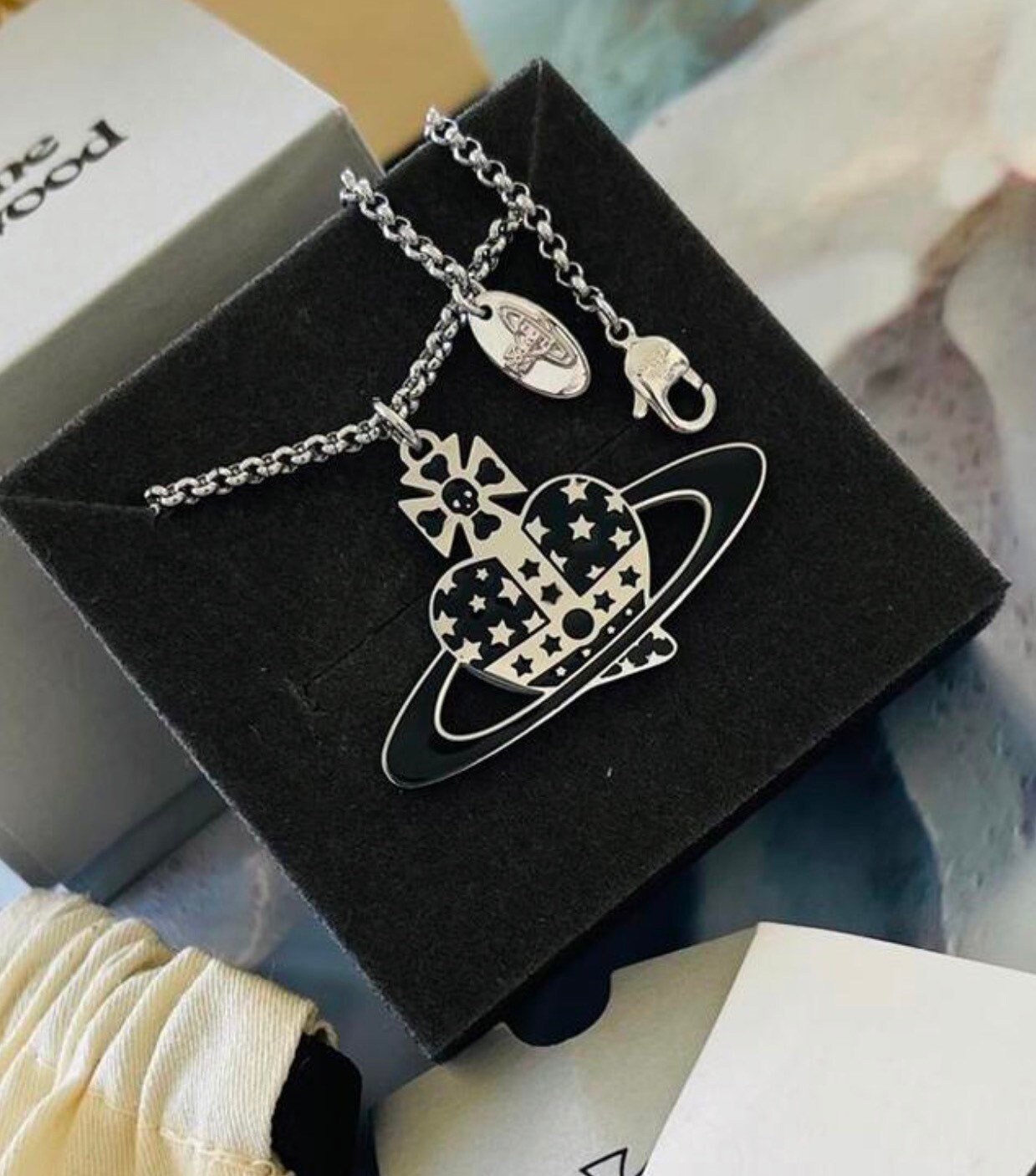 Vivienne Westwood Skull Necklace - Etsy