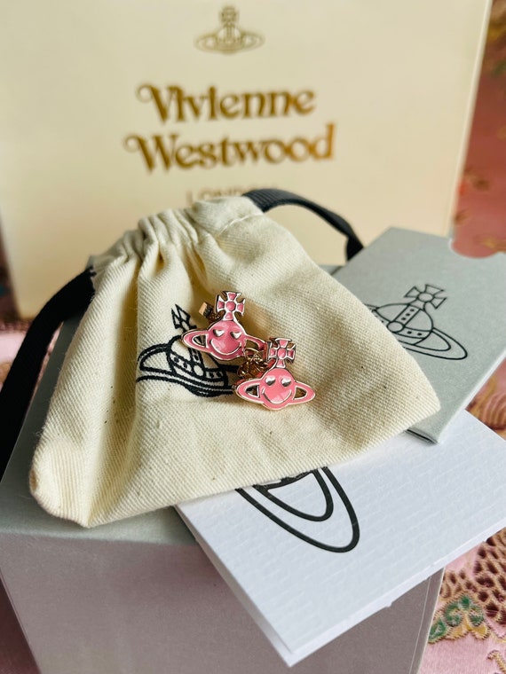 Vivienne Westwood Chiswick Smiley Face Stud Earrings Etsy New