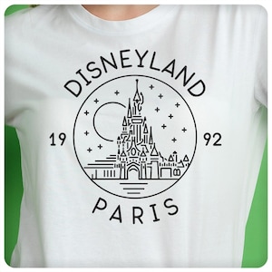Disneyland Paris SVG, Viagem em Família SVG, Parque Temático Paris Svg, Arquivos de Corte Svg Cricut, Arquivo de Corte de Vinil, Arquivos Imprimíveis Svg Pdf Ai Png