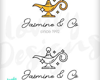 Princesse Jasmine & Co SVG, lampe magique d'Aladdin SVG, SVG princesse Disney, fichiers de coupe Cricut, fichier vinyle découpé, fichier imprimable Pdf Ai Png