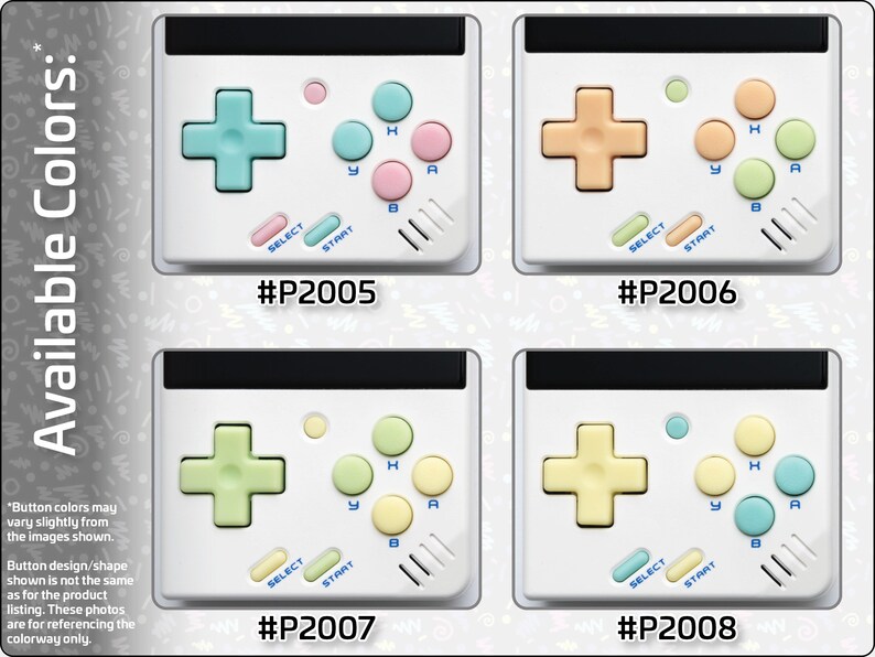 Anbernic RG35XX Custom Face Buttons Preselected Button Sets - Etsy UK