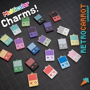 Multicolor Charms Inspired by Miyoo Mini Devices