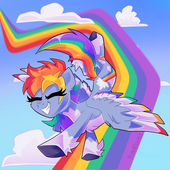 Poster My Little Pony - Rainbow Dash | Wall Art, Gifts & Merchandise 