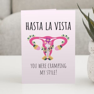 Hysterectomy Card, Uterus Card, Endometriosis Card, Funny Hysterectomy, Surgery Recovery, Get Well Soon,  Best Friend, Mom, Sister, Wife
