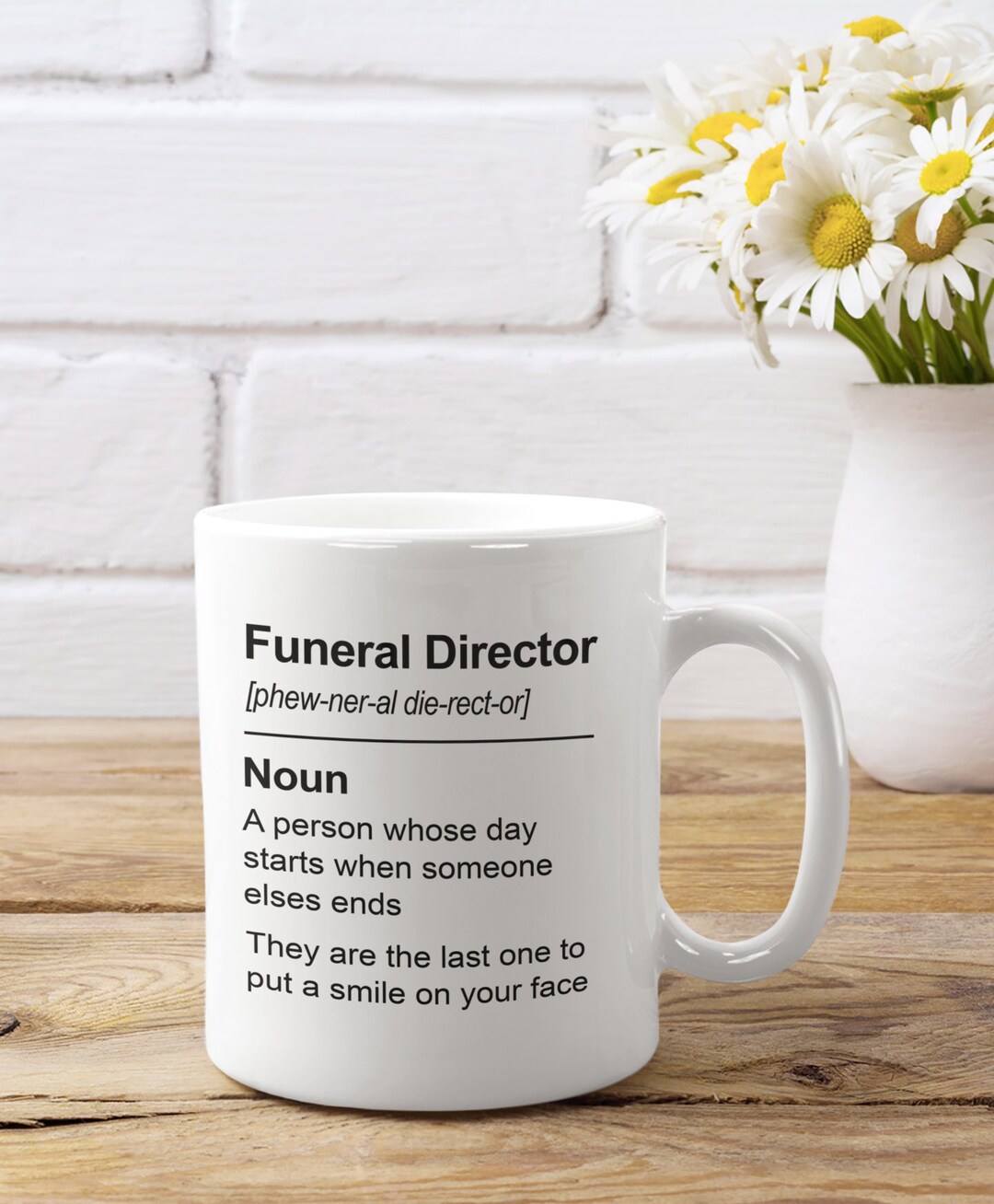 Funeral Director Mug Funeral Director Cup Mortician Gift Etsy