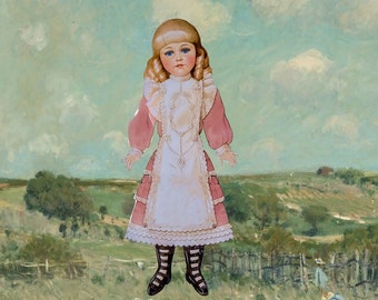 Vintage Mein Liebling Paper Doll: Peck Gandre German Collectible (Unopened)