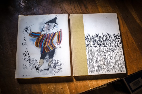 Ben Shahn: His Graphic Art - Signed Lithograph, 1957 Hardbound Art