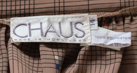 Vintage Chaus Designer 2 Piece Set- Skirt & Blous… - image 4
