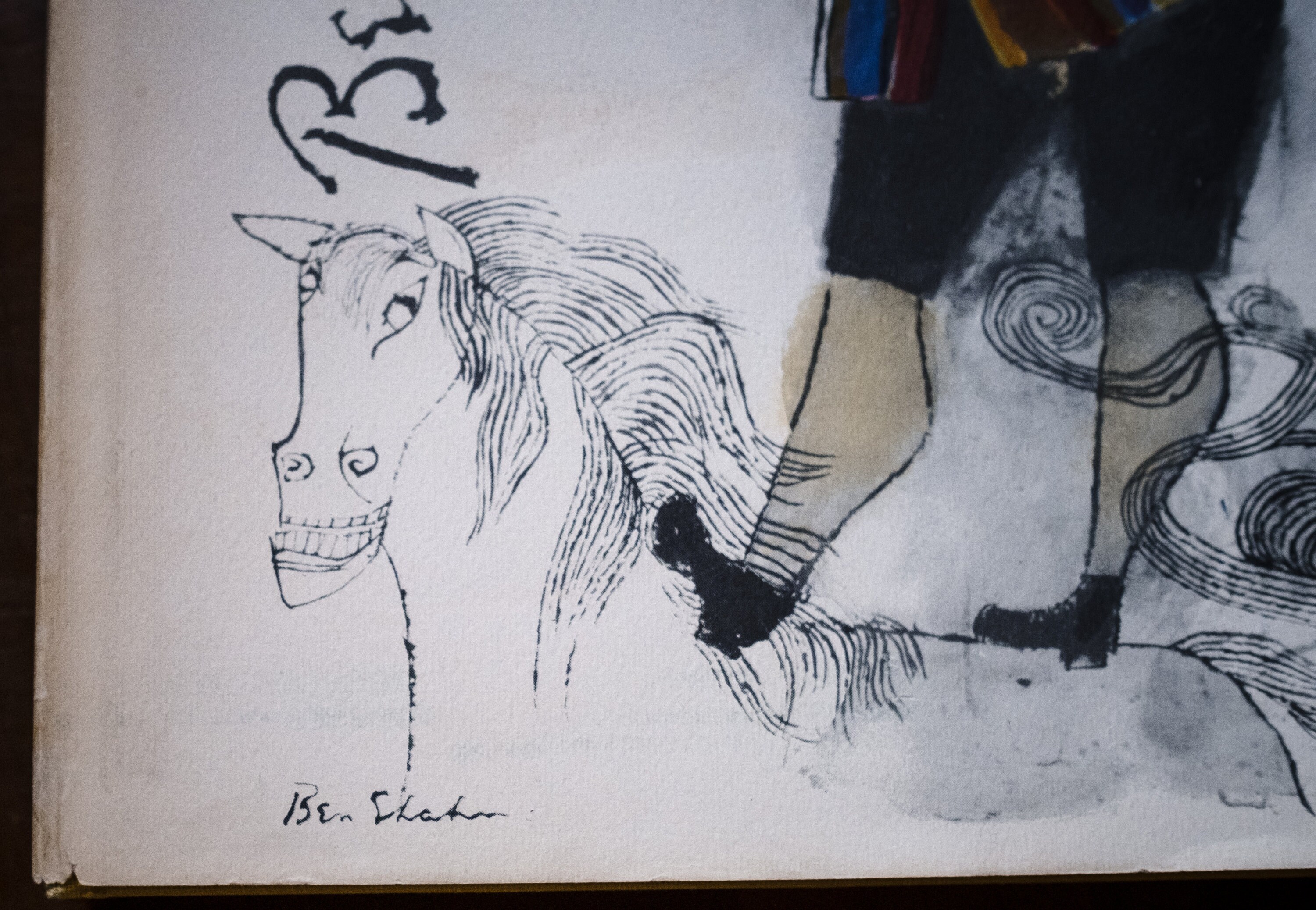 Ben Shahn: His Graphic Art - Signed Lithograph, 1957 Hardbound Art