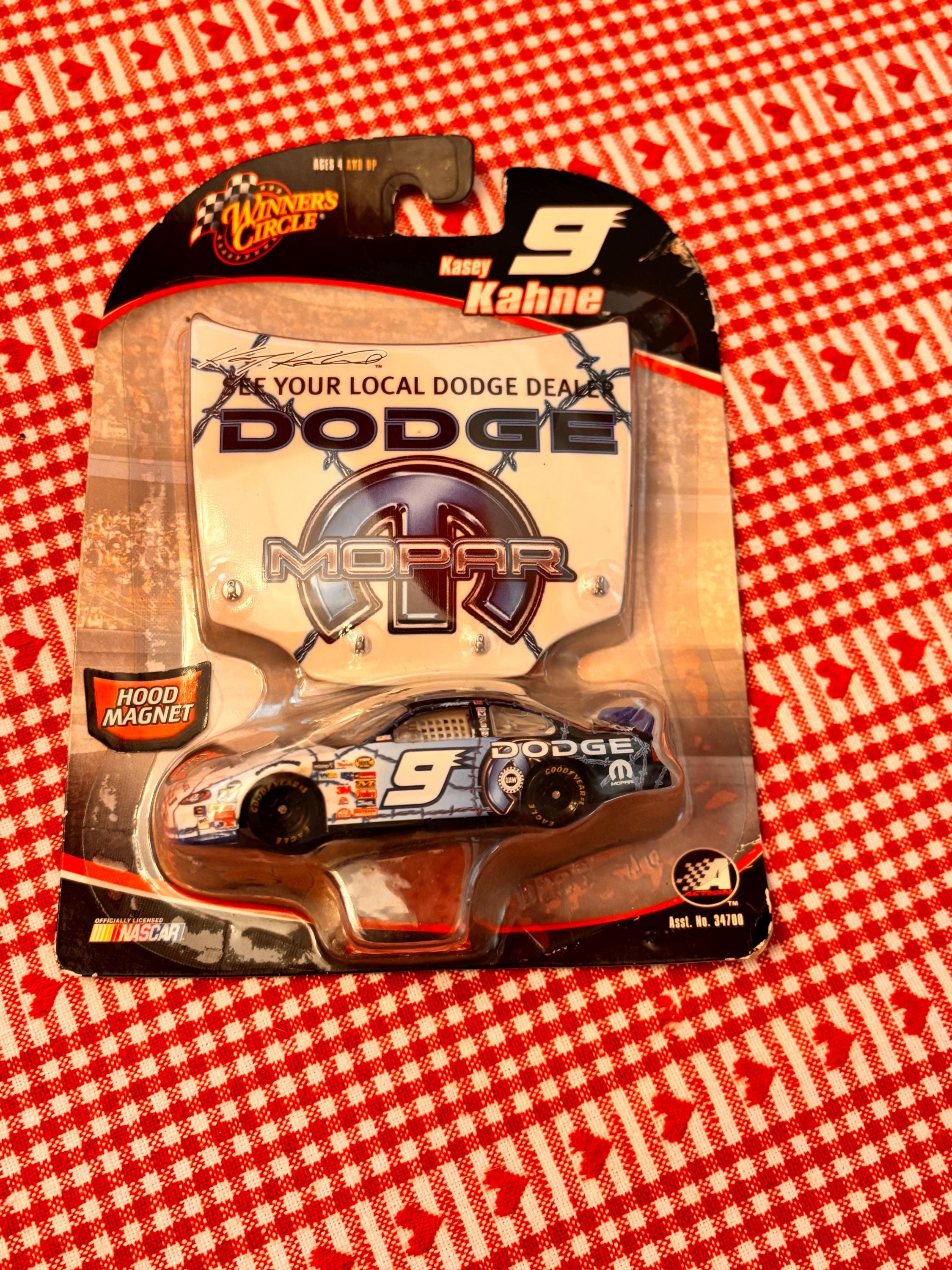 T-shirt Nascar Kasey Kahne #9 Dodge Rouge Taille XL - Occasion Très Bon état