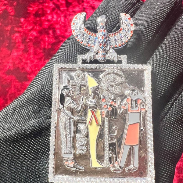 925 sterling silver Egyptian designer pendant