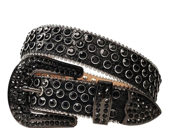 Rhinestone Cowboy Chain Womens Belt 27 - 36