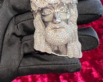 14kt gold finish Mario pendant