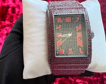 Hip hop iced out fashion watch