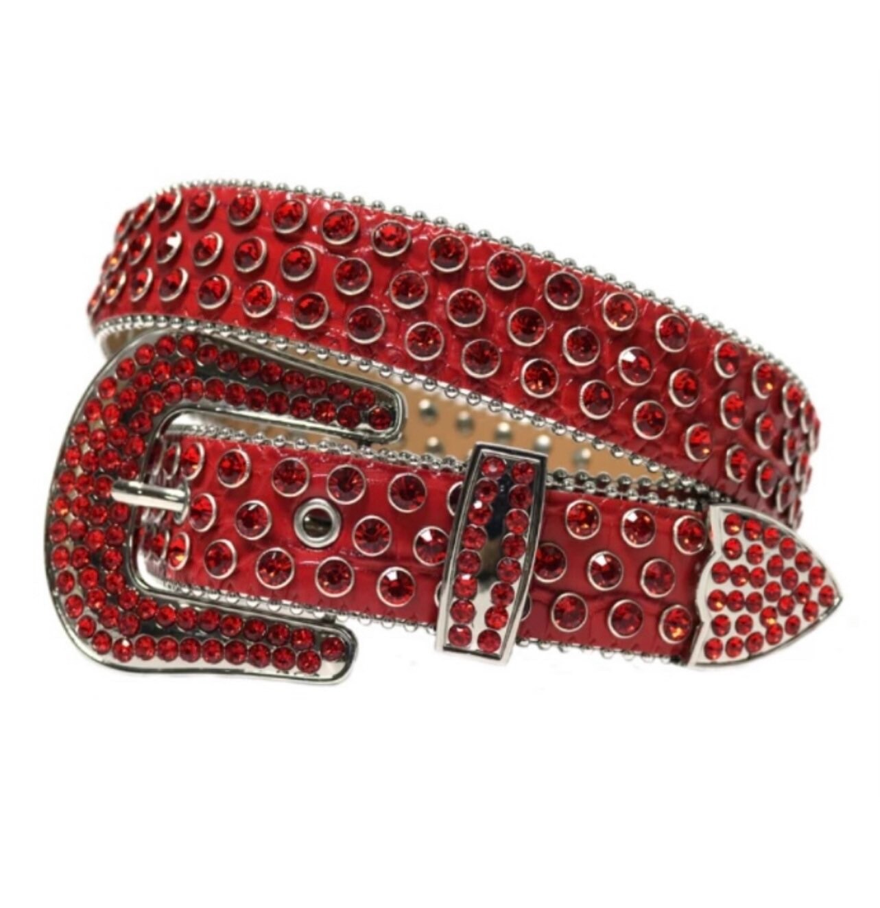Ice Red Leather Belt with Silver ICE Buckle Ice Star watch stainless steel Ice-Watch | Mercari main image 3