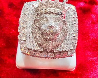925 sterling silver lion king ring